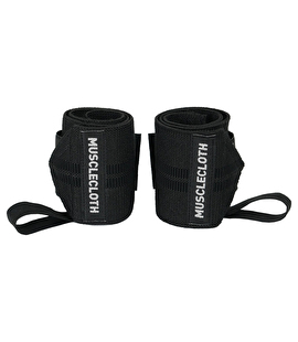 MuscleCloth Pro Wrist Wraps 2'li Paket Siyah