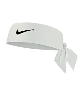 Nike Dri-Fit Head Tie 4.0 Saç Bandı Beyaz Siyah