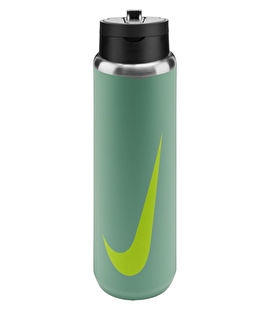 Nike Stainless Steel Recharge Straw Bottle 700 ml Matara Yeşil Sarı