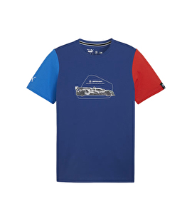 Puma Bmw M Motorsport ESS Kısa Kollu T-Shirt Mavi
