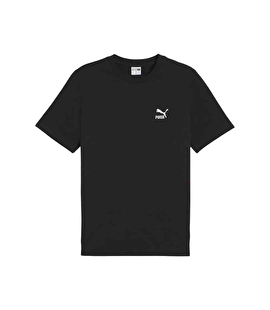 Puma Classics Small Logo Kısa Kollu T-Shirt Siyah