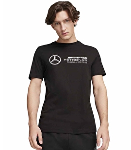 Puma Mercedes AMG Petronas Motorsport ESS Kısa Kollu T-Shirt Siyah