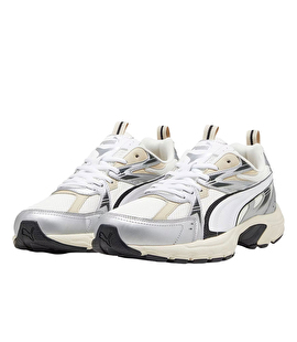 Puma Milenio Tech Unisex Ayakkabı Beyaz Gri