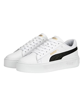 Puma Smash Platform V3 Kadın Ayakkabı Beyaz