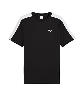 Puma T7 Kısa Kollu T-Shirt Siyah