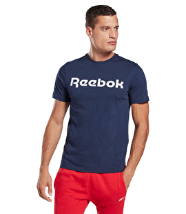 Reebok Graphic Series Linear Read Kısa Kollu T-Shirt Lacivert