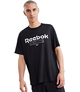 Reebok Training Gfx Kısa Kollu T-Shirt Siyah