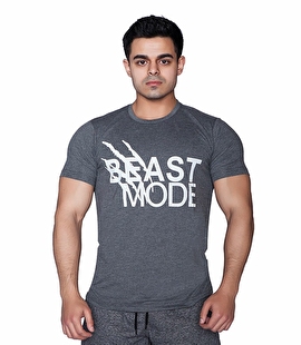 Supplementler Beast Mode T-shirt Koyu Gri