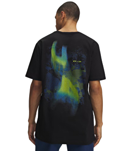 Under Armour 60/40S Blur Kısa Kollu T-Shirt Siyah
