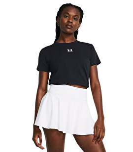 Under Armour Campus Core Kadın Kısa Kollu T-Shirt Siyah