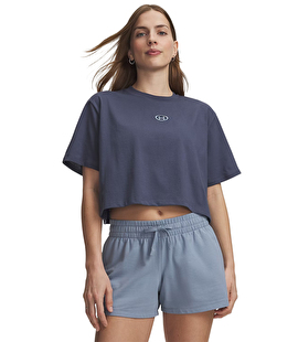 Under Armour Center Lightweight Kadın Kısa Kollu T-Shirt Koyu Gri