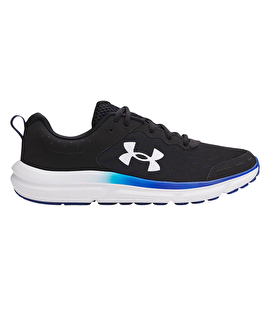 Under Armour Charged Assert 10 Ayakkabı Siyah Mavi