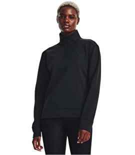 Under Armour Fleece 1/4 Fermuarlı Kadın Sweatshirt Siyah