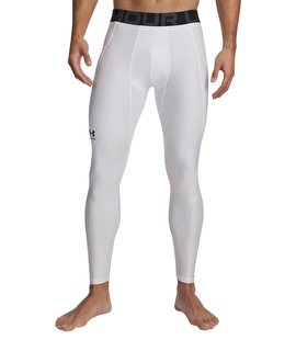 Under Armour Heatgear Erkek Tayt Beyaz