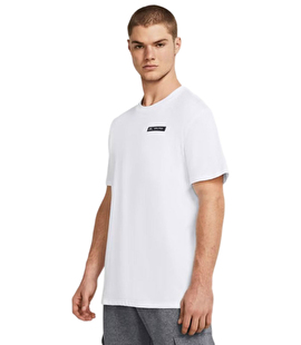 Under Armour Heavyweight Armour Label Kısa Kollu T-Shirt Beyaz
