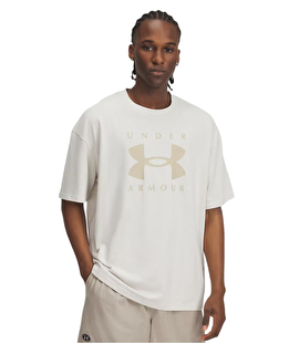 Under Armour Heavyweight Oversize Kısa Kollu T-Shirt Beyaz