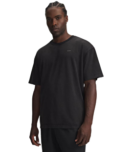 Under Armour Heavyweight Oversize Wash Kısa Kollu T-Shirt Siyah
