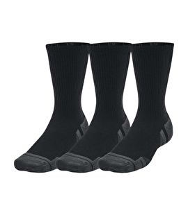 Under Armour Performance Tech 3'Lü Paket Crew Çorap Siyah