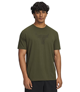 Under Armour Project Rock Payoff Graphic Kısa Kollu T-Shirt Haki