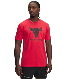 Under Armour Project Rock Payoff Graphic Kısa Kollu T-Shirt Kırmızı