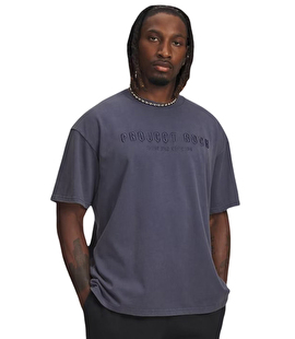 Under Armour Project Rock Q3 ST Graphic Kısa Kollu T-Shirt Füme