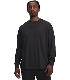 Under Armour Project Rock Uzun Kollu T-Shirt Siyah