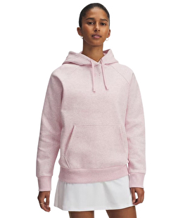 Under Armour Rival Fleece Kadın Kapüşonlu Sweatshirt Pembe