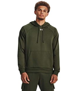 Under Armour Rival Fleece Kapüşonlu Sweatshirt Haki