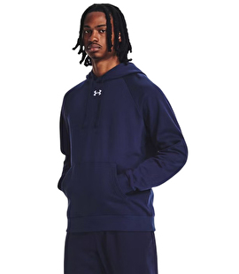 Under Armour Rival Fleece Kapüşonlu Sweatshirt Lacivert