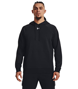 Under Armour Rival Fleece Kapüşonlu Sweatshirt Siyah