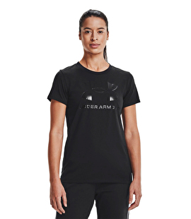 Under Armour Sportstyle Graphic Kadın Kısa Kollu T-Shirt Siyah