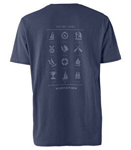 Windmotion Tobias Kısa Kollu T-Shirt Lacivert