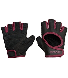 Harbinger Wmns Power Gloves Kadın Eldiven Siyah Bordo