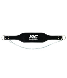 MuscleCloth Dip Belt Ağırlık Kemeri Siyah