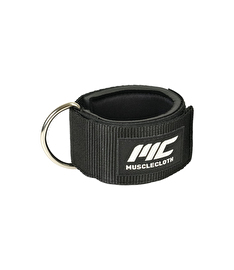 MuscleCloth Padded Ankle Cuff Tekli Paket Siyah