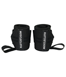 MuscleCloth Pro Wrist Wraps 2'li Paket Siyah
