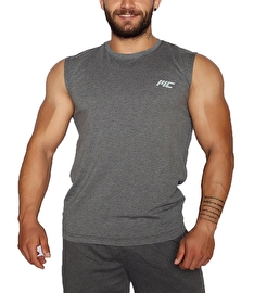 MuscleCloth Training Kolsuz T-Shirt Gri