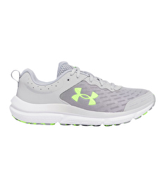 Under Armour Charged Assert 10 Ayakkabı Gri Yeşil