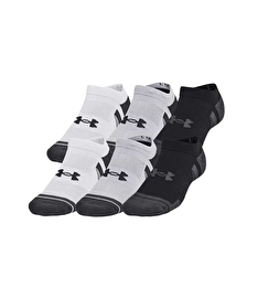 Under Armour Performance Tech No Show 6'Lı Paket Çorap Gri
