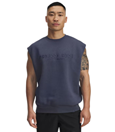 Under Armour Project Rock Icon Kolsuz T-Shirt Gri