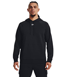Under Armour Rival Fleece Kapüşonlu Sweatshirt Siyah