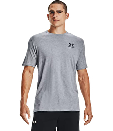 Under Armour Sportstyle Left Chest T-Shirt Gri
