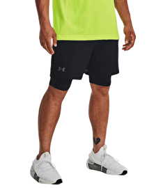 Under Armour Vanish Woven 2 in 1 Şort Siyah