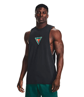 Under Armour Project Rock DMND Muscle Tank Atlet Siyah