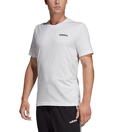 Adidas Essentials Plain T-Shirt Beyaz