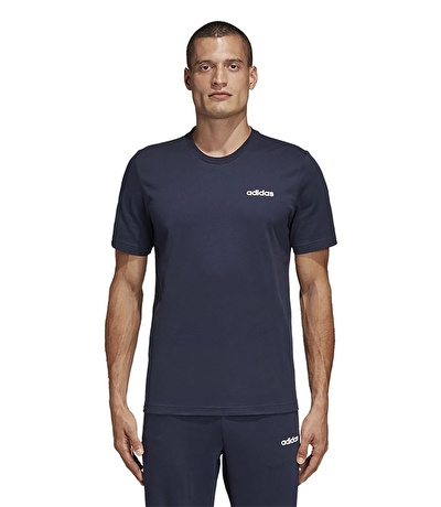 Adidas Essentials Plain T-Shirt Lacivert