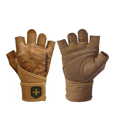 Harbinger Pro Wristwrap Fitness Eldiveni Kamuflaj