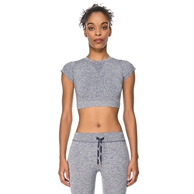 Jerf Captiva Crop Top Lacivert
