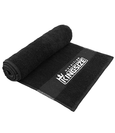 Kingsize Boyun Havlusu Siyah