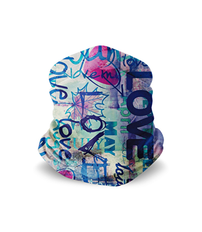 MuscleCloth Çok Amaçlı Boyunluk Love
